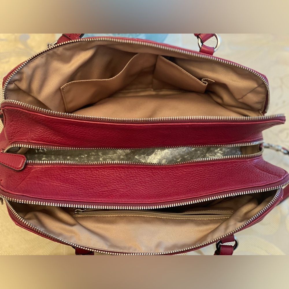 Coach large leather duffle bag - Picture 6 of 7